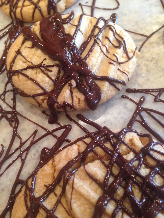 chocolate drizzle