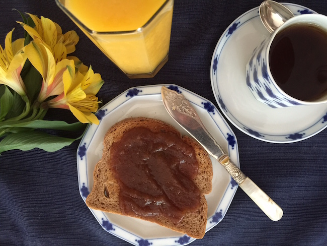 Apple Butter and Tea