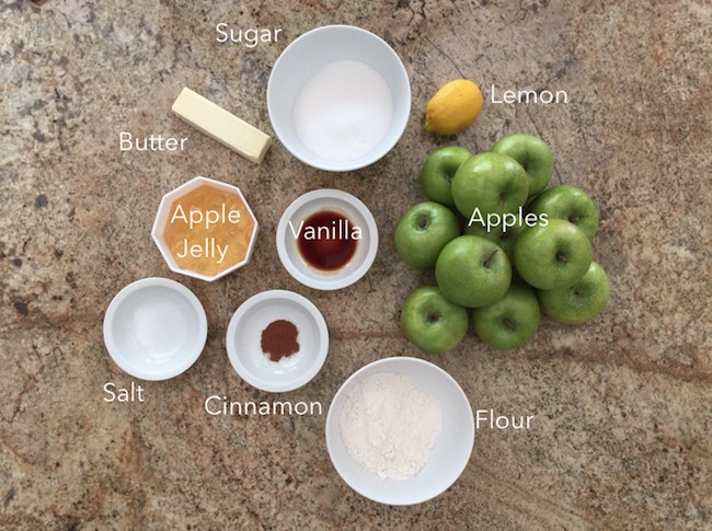 Apple Tart Ingredients