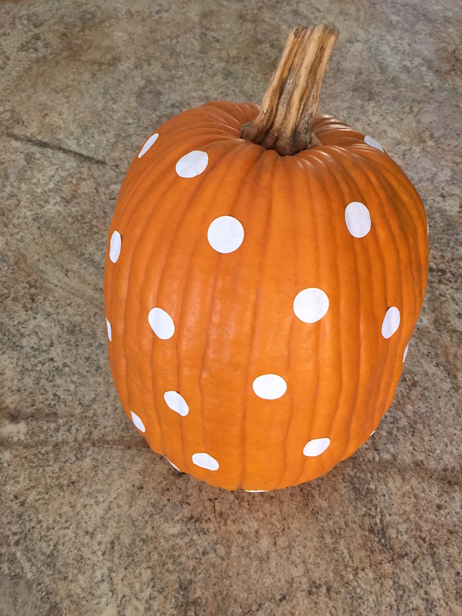 Glamor Polka Dot Pumpkins