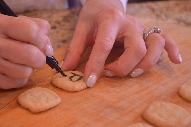 Writing Letters on Cookies