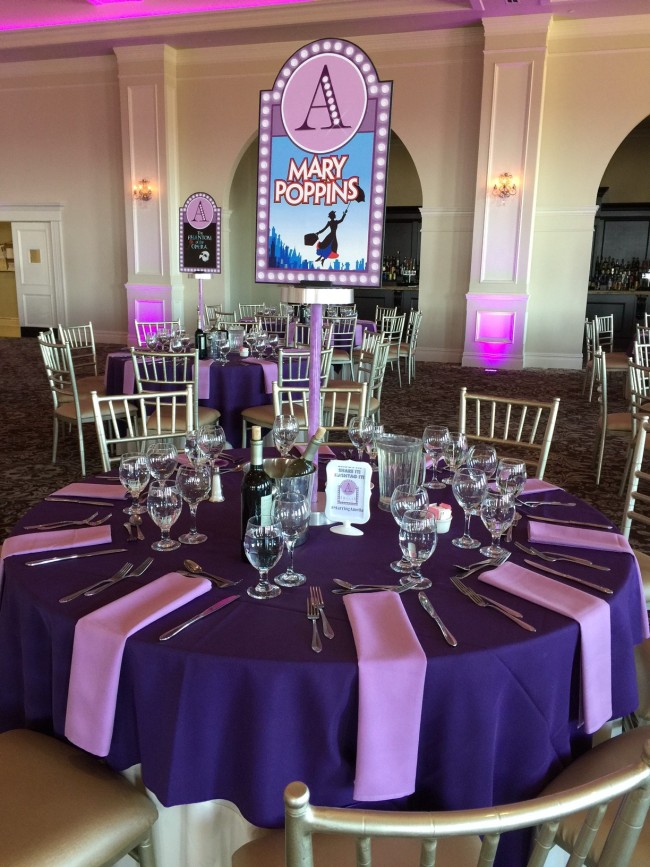 Broadway Themed Bat Mitzvah Party