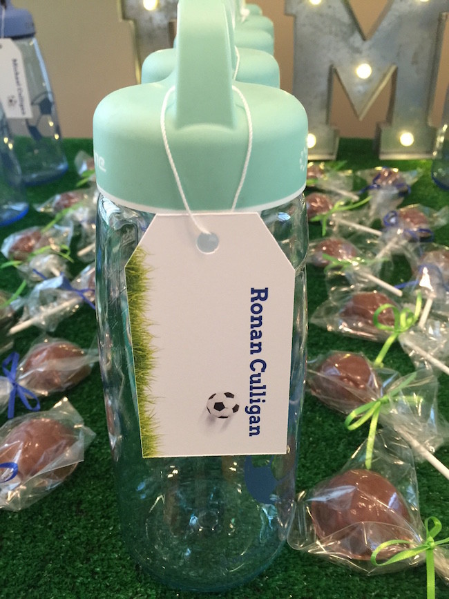 Soccer Themed Bat Mitzvah Party