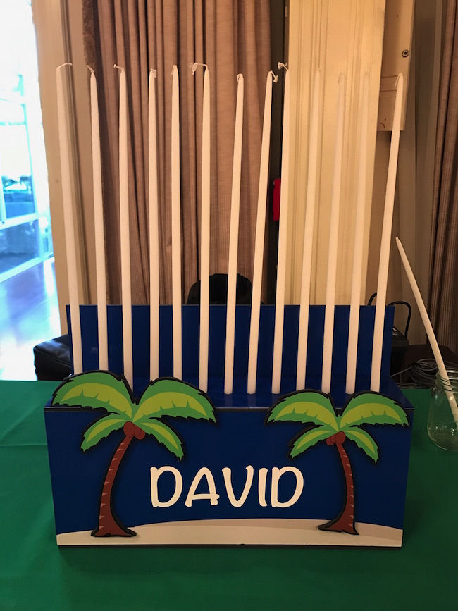 Florida Themed Bar Mitzvah Party