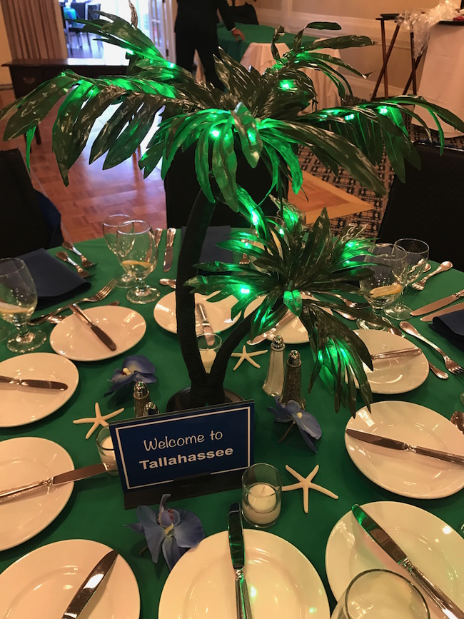 Florida Themed Bar Mitzvah Party