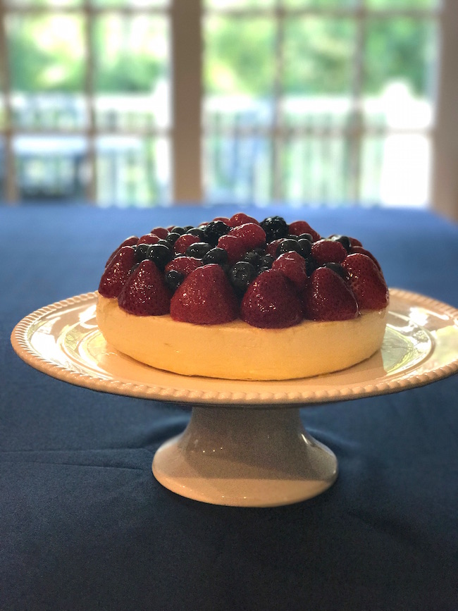 Mixed Berry Cheese Cake