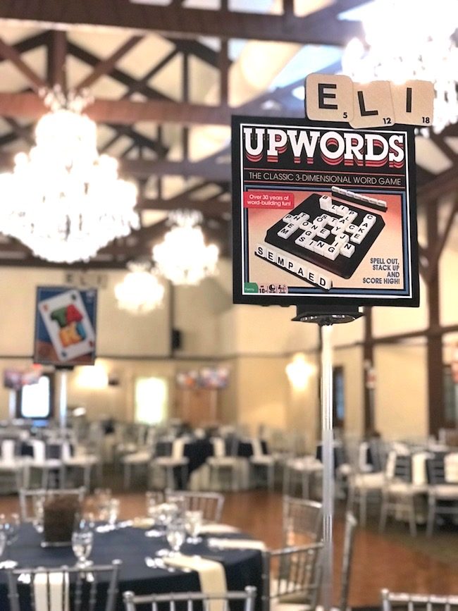 Board Game-themed Bar Mitzvah Party