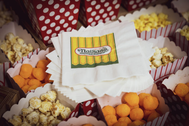 Nathan's Famous Coney Island-themed Bar Mitzvah Party