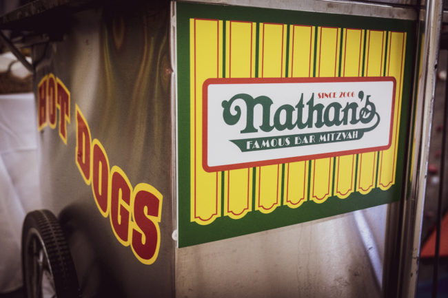 Nathan's Famous Coney Island-themed Bar Mitzvah Party