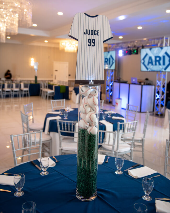 New York Yankees Themed Bar Mitzvah