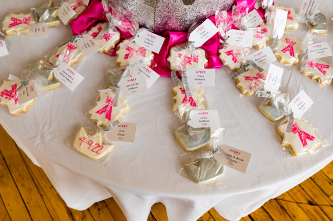 Cookie place cards.