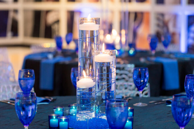 Floating Candle Centerpiece