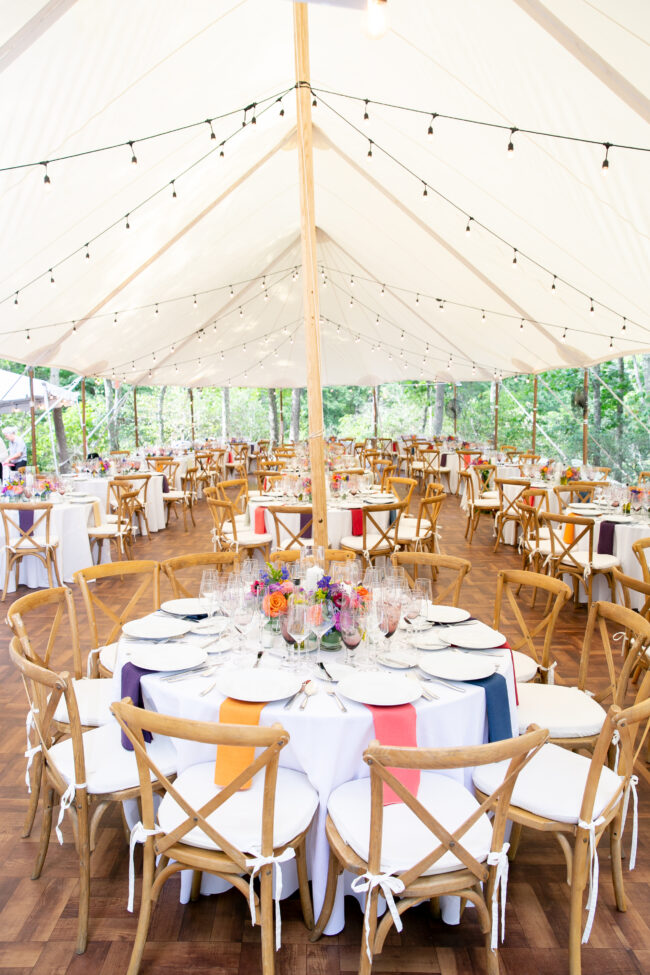 Reception Table Setting