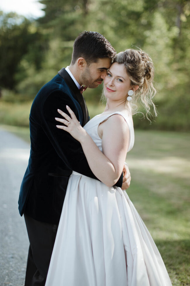 Bride & Groom after first look