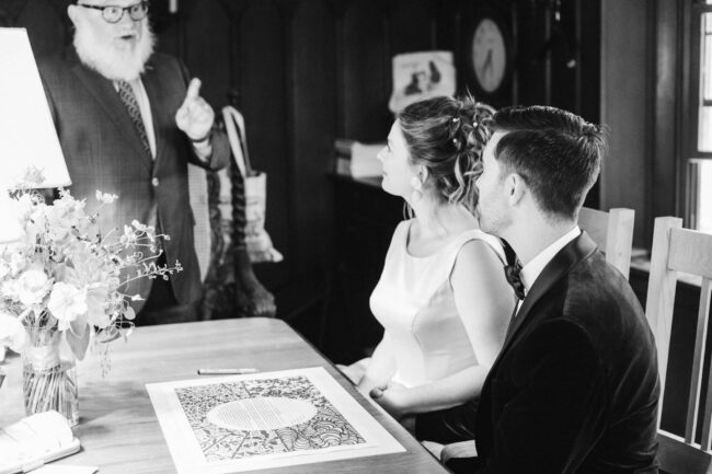 Ketubah signing