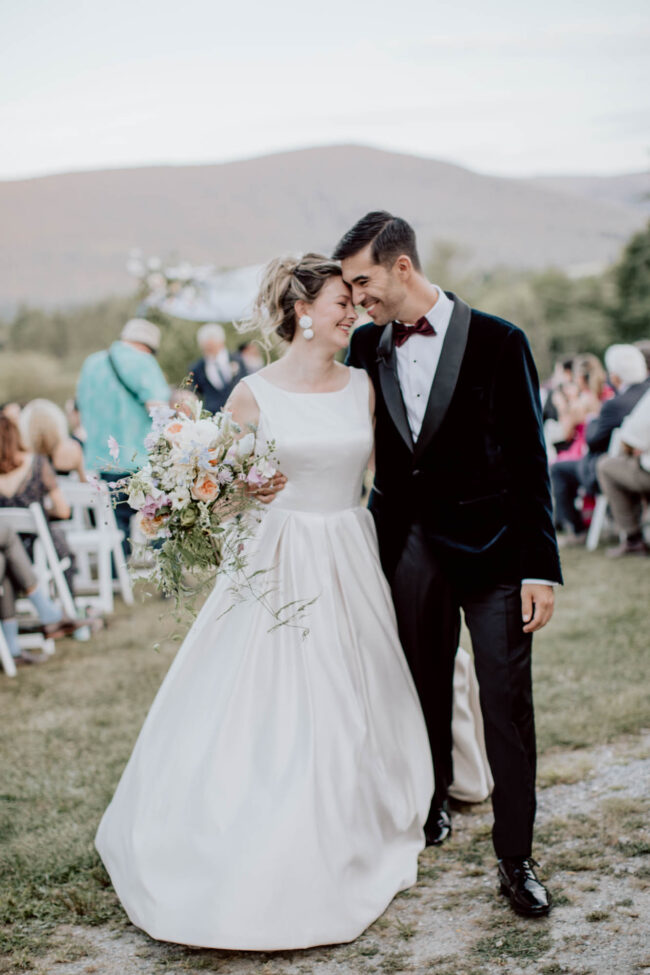 Bride and Groom post ceremony