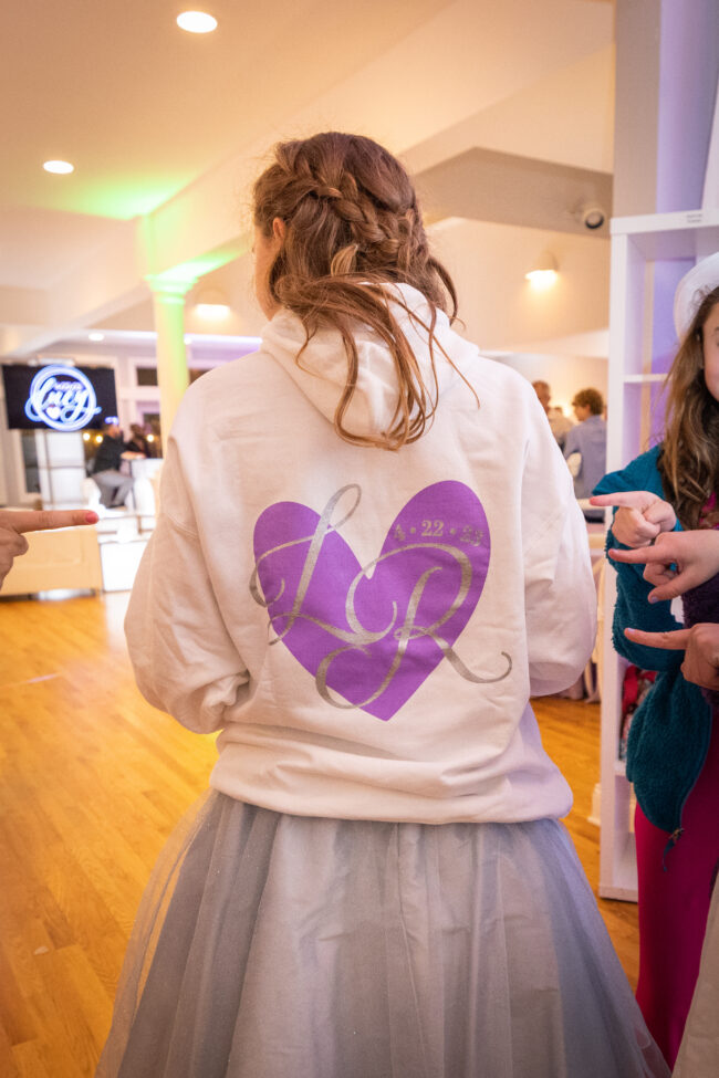 Sweatshirt with alt event logo