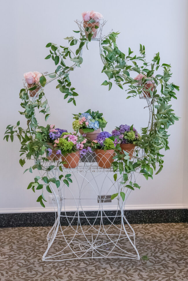 Pedestal Floral arrangement