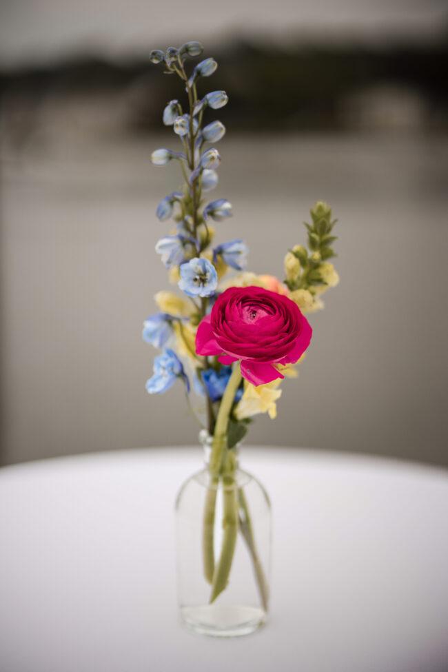 Cocktail table florals