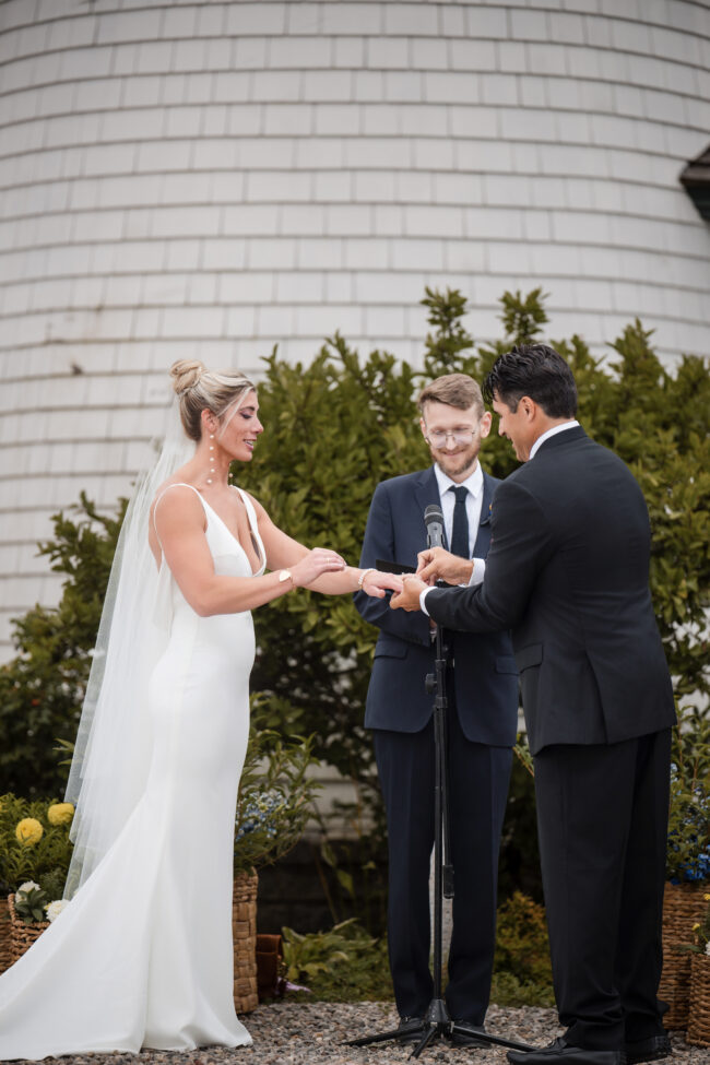 Putting on the rings