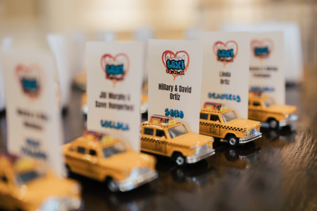 NYC Taxi Cab escort cards