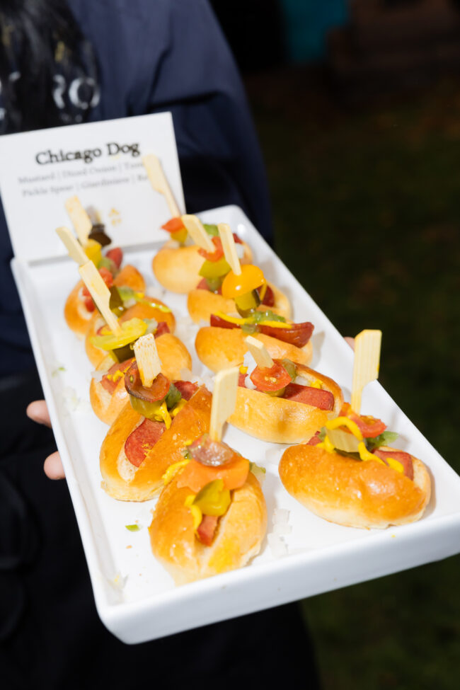 Mini Chicago dogs