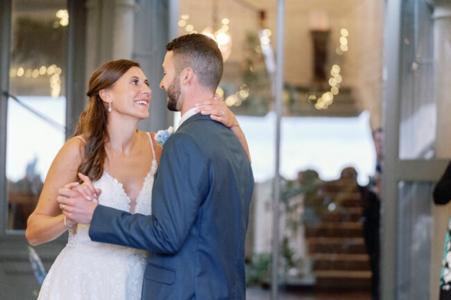 Bride and Groom's first dance