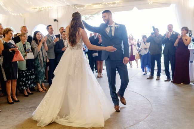 Bride and Groom's first dance